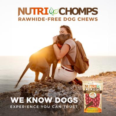 Show full view: Nutri Chomps 6" Chicken Flavor Braid Dog Treats, 4 count slide 8 of 10