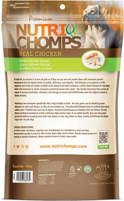 Show full view: Nutri Chomps 6-inch Chicken Wrapped Twist Chew Dog Treats, 21 count slide 3 of 10