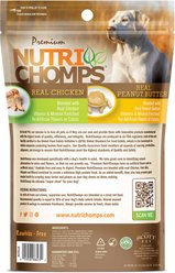 Nutri Chomps 6" Peanut Butter Flavor Braid Dog Treats, 4 count slide 2 of 7