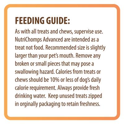 Show full view: Nutri Chomps Advanced 6" Chicken Twists Dog Treats, 4 count slide 8 of 10
