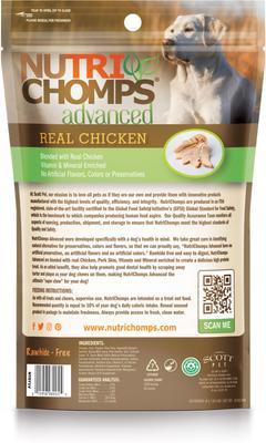 Show full view: Nutri Chomps Advanced Mini Twists Real Chicken Dog Treats, 12 count slide 3 of 10