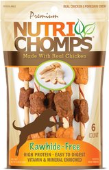 Nutri Chomps Chicken Kabobs Dog Treats, 6 count
