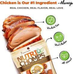 Nutri Chomps Mini Peanut Butter Flavor Knots Dog Treats, 8 count slide 2 of 7