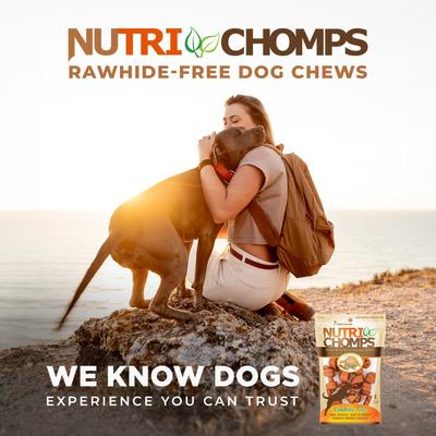 Show full view: Nutri Chomps Mini Peanut Butter Flavor Knots Dog Treats, 8 count slide 8 of 9