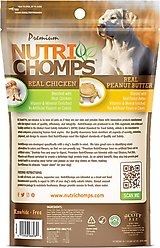 Nutri Chomps Mini Peanut Butter Flavor Twist Dog Treats, 10 count slide 2 of 8