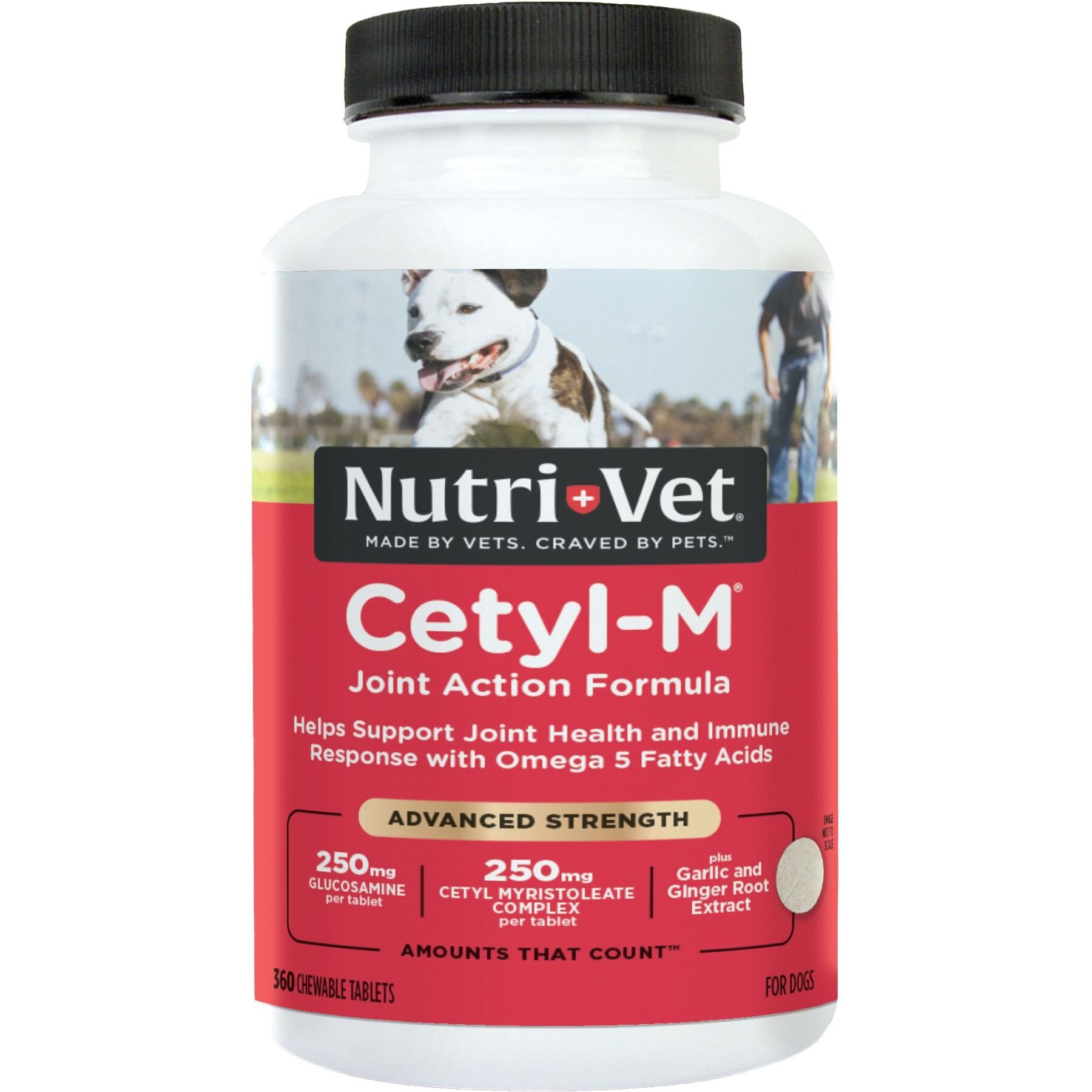 Advanced Cetyl M Joint Action Dog Supplement, 360 Tablets