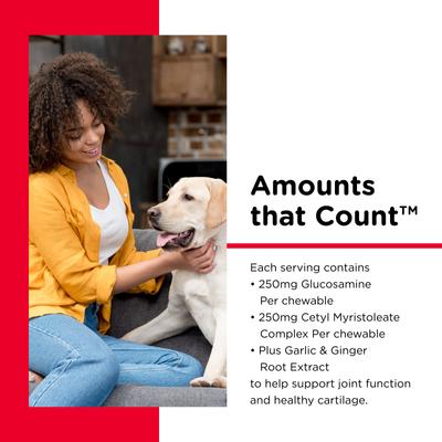 Show full view: Nutri-Vet Advanced Cetyl-M Tablets Joint Supplement for Dogs, 360 count slide 7 of 12