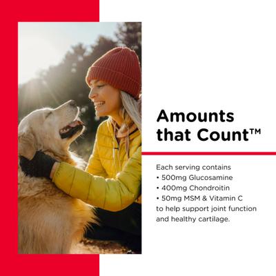 Show full view: Nutri-Vet Advanced Strength Chewable Tablets Joint Supplement for Dogs, 150 count slide 5 of 11