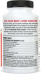 Nutri-Vet Advanced Strength Chewable Tablets Joint Supplement for Dogs, 90 count slide 2 of 9