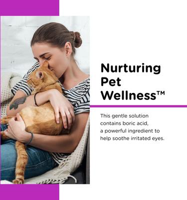 Show full view: Nutri-Vet Cat Eye Rinse, 4-fl oz bottle slide 3 of 13