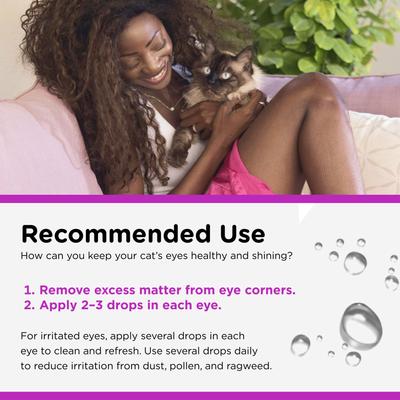 Show full view: Nutri-Vet Cat Eye Rinse, 4-fl oz bottle slide 5 of 13