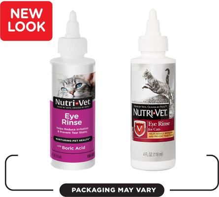 Show full view: Nutri-Vet Cat Eye Rinse, 4-fl oz bottle slide 7 of 13