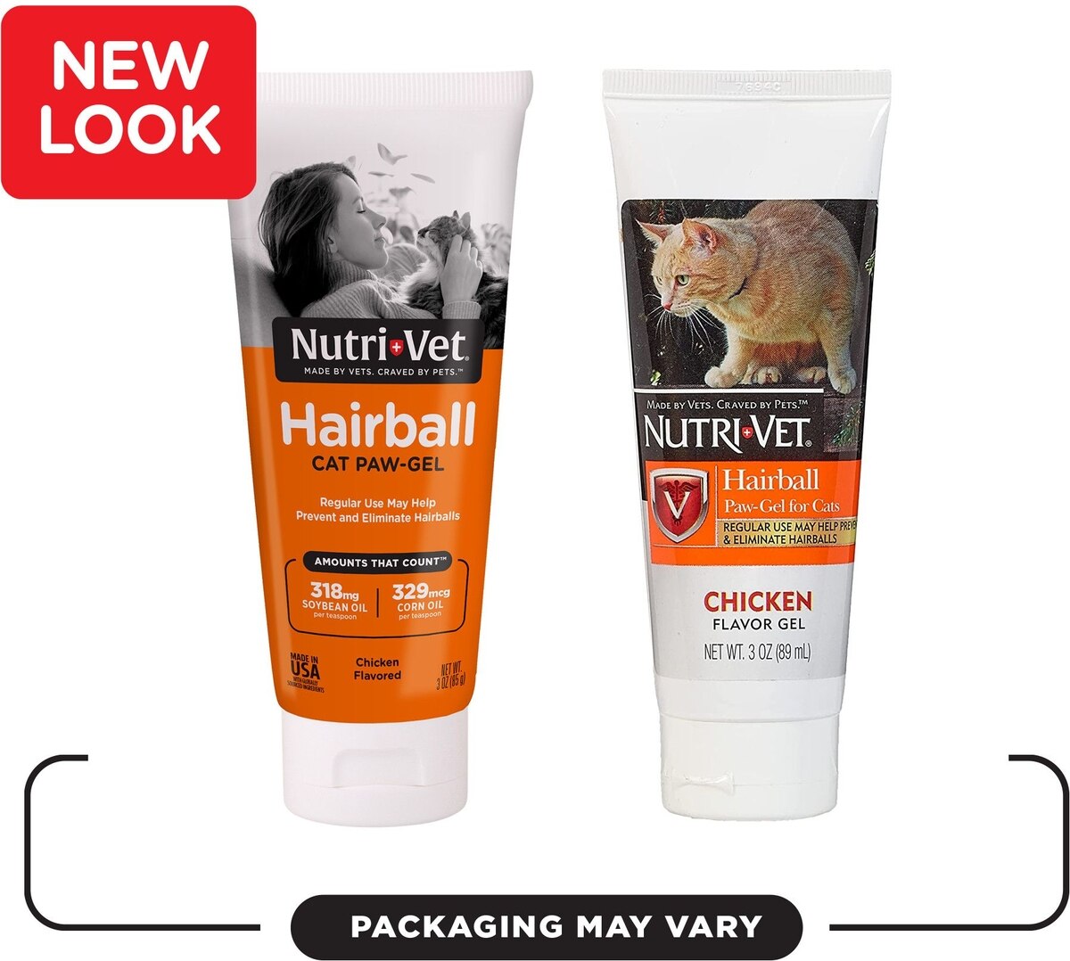 NUTRI-VET Chicken Flavored Gel Hairball Control Supplement for