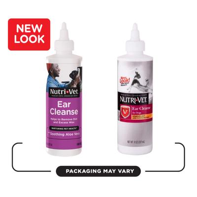 Show full view: Nutri-Vet Ear Cleanse for Dogs, 8-fl oz bottle slide 3 of 11