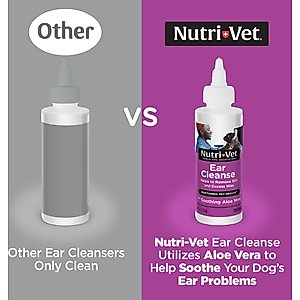 Nutri-Vet Ear Cleanse for Dogs, 8-fl oz bottle