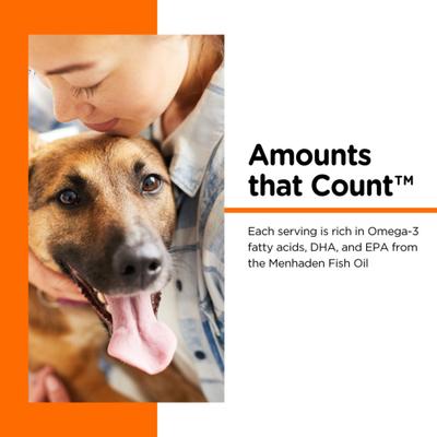 Show full view: Nutri-Vet Fish Oil Omega-3 Liquid Skin & Coat Supplement for Dogs, 12-fl oz bottle slide 6 of 9