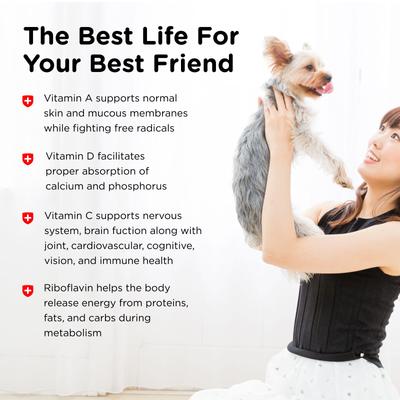 Show full view: Nutri-Vet Multi-Vite Chewable Tablets Multivitamin for Dogs, 120 count slide 5 of 11