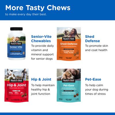 Show full view: Nutri-Vet Multi-Vite Chewable Tablets Multivitamin for Dogs, 120 count slide 7 of 11