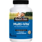 Nutri-Vet Multi-Vite Chewable Tablets Multivitamin for Dogs, 180 count