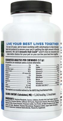 Show full view: Nutri-Vet Multi-Vite Chewable Tablets Multivitamin for Dogs, 60 count slide 4 of 11
