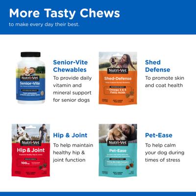 Show full view: Nutri-Vet Multi-Vite Chewable Tablets Multivitamin for Dogs, 60 count slide 6 of 11