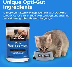 Nutri-Vet Powder Milk Supplement for Cats, 12-oz slide 2 of 8