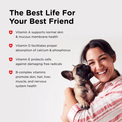 Show full view: Nutri-Vet Puppy-Vite Chewable Tablets Multivitamin for Dogs, 60 count slide 5 of 11