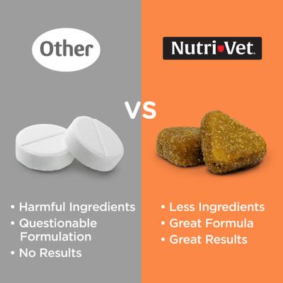 Show full view: Nutri-Vet Shed Defense Seafood & Fish Flavored Soft Chews Skin & Coat Supplement for Dogs, 5.3-oz bag slide 4 of 12