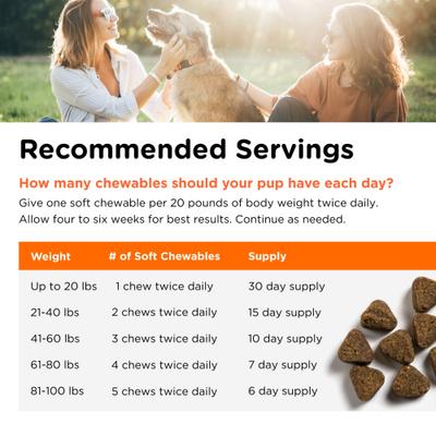 Show full view: Nutri-Vet Shed Defense Seafood & Fish Flavored Soft Chews Skin & Coat Supplement for Dogs, 5.3-oz bag slide 7 of 12