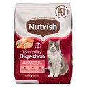 Nutrish Everyday Digestion Chicken, Brown Rice & Salmon Recipe with Peas & Carrots Dry Cat Food, 13-lb bag (Rachael Ray)