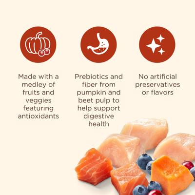 Show full view: Nutrish Everyday Immune Support Chicken, Salmon, Blueberry & Pumpkin Recipe Dry Dog Food, 13-lb bag (Rachael Ray) slide 5 of 12