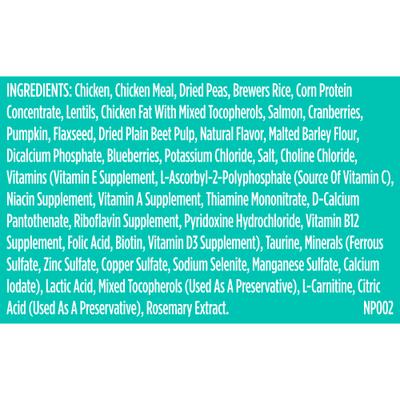 Show full view: Nutrish Whole Health Blend Indoor Complete Chicken with Lentils & Salmon Recipe Dry Cat Food (Rachael Ray), 3-lb bag slide 9 of 13