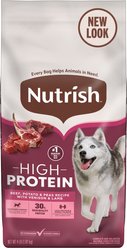 Nutrish High Protein Beef, Potato & Peas Recipe with Venison & Lamb Dry Dog Food, 4-lb bag (Rachael Ray)