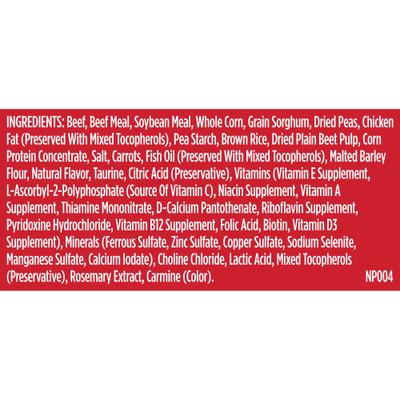 Show full view: Nutrish Whole Health Blend Real Beef, Pea, & Brown Rice Recipe Dry Dog Food, 28-lb bag slide 9 of 13