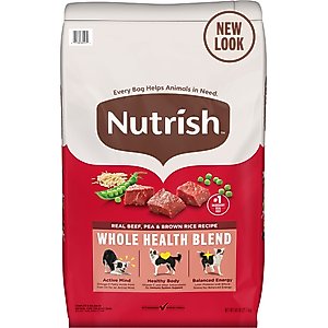 Rachael Ray Nutrish Real Salmon, Veggies & Brown Rice Recipe Gentle Digestion Dry Dog Food