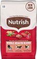 Nutrish Whole Health Blend Real Beef, Pea, & Brown Rice Recipe Dry Dog Food, 50-lb bag