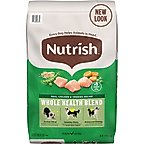 Nutrish Whole Health Blend Real Chicken & Veggies Recipe Dry Dog Food, 28-lb bag