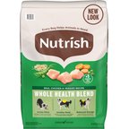 Nutrish Whole Health Blend Real Chicken & Veggies Recipe Dry Dog Food, 40-lb bag