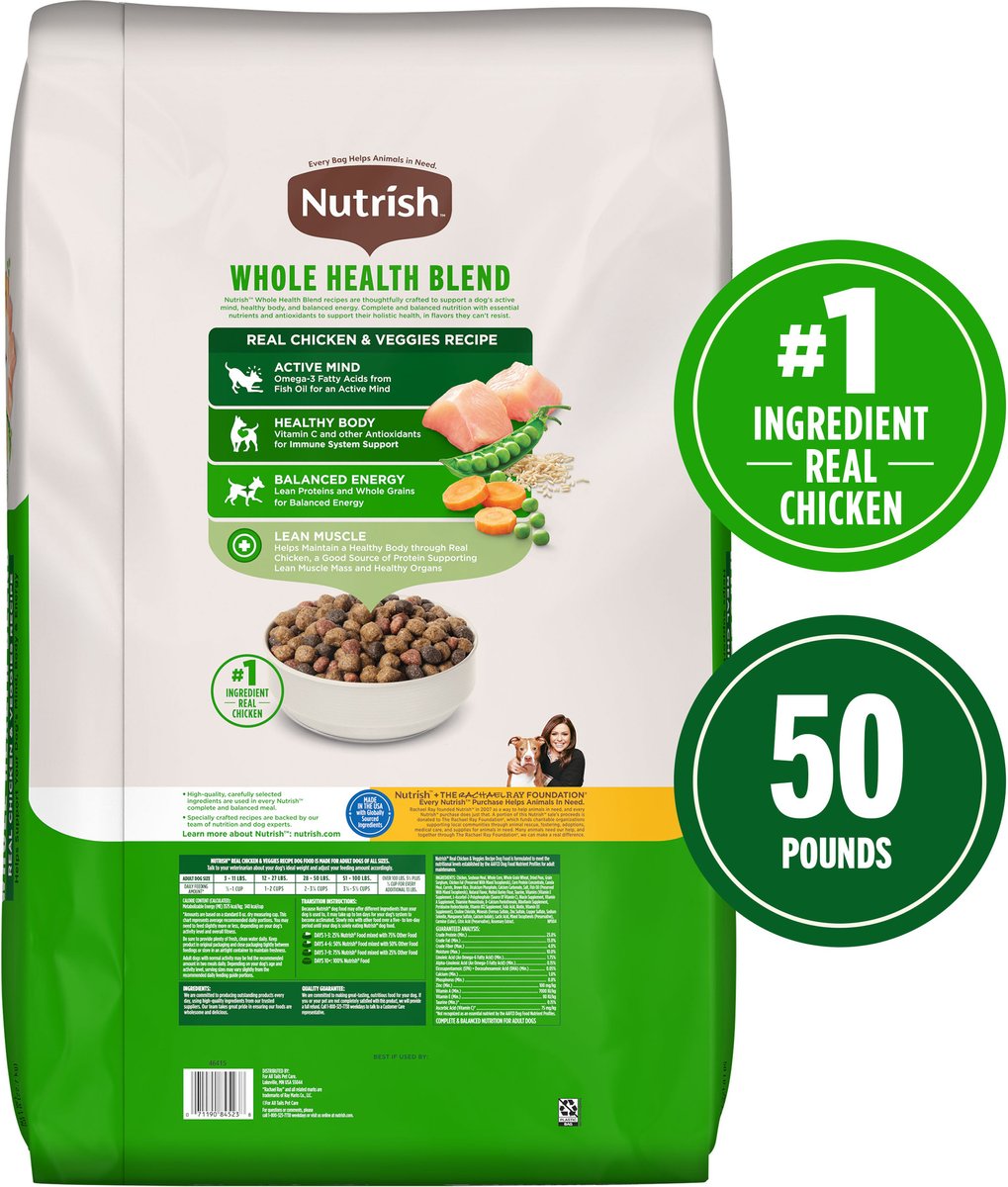 Nutrish Sam's Dog Food Grain Free Nutrish High Protein Beef