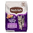 Nutrish Senior Healthy Aging Chicken, Chickpea & Salmon Recipe Dry Cat Food, 13-lb bag (Rachael Ray)