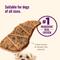 Show in main carousel: Nutrish Triple Delights with Real Chicken, Bacon, & Peanut Butter Jerky Dog Treats, 4.5-oz pouch, Pack of 5 (Rachael Ray) slide 6 of 12