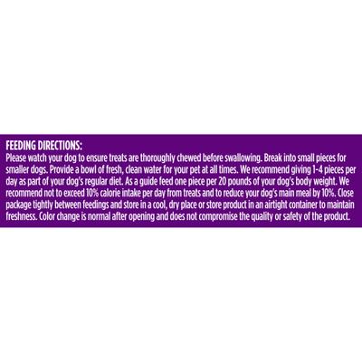 Show full view: Nutrish Triple Delights with Real Chicken, Bacon, & Peanut Butter Jerky Dog Treats, 4.5-oz pouch, Pack of 5 (Rachael Ray) slide 9 of 12