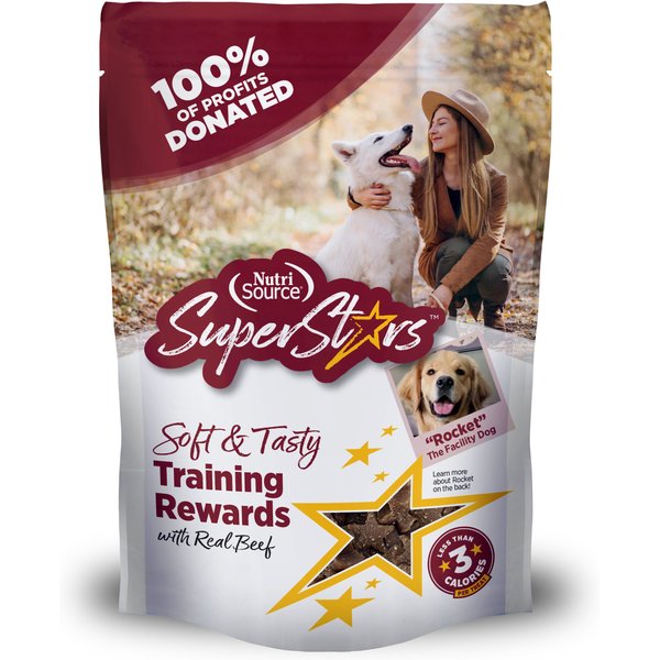 NutriSource Super Star Training Beef Flavor Dog Treats