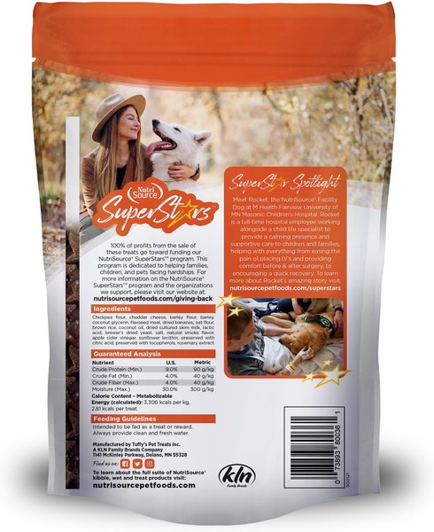 NutriSource Super Star Training Cheddar Flavor Dog Treats