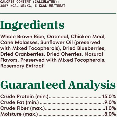 Show full view: Nutro Crunchy with Real Mixed Berries Dog Treats, 10-oz bag slide 7 of 11