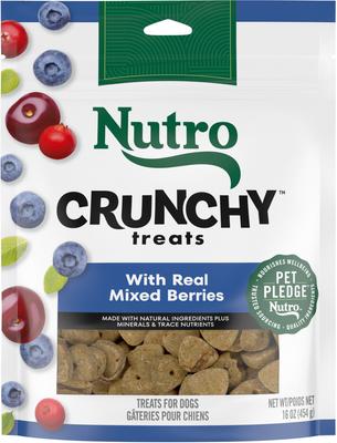 Show full view: Nutro Crunchy with Real Mixed Berries Dog Treats, 32-oz bundle slide 3 of 11