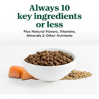 Nutro Limited Ingredient Diet Adult Sensitive Support with Real Salmon & Lentils Grain-Free Dry Dog Food, 22-lb bag slide 3 of 8