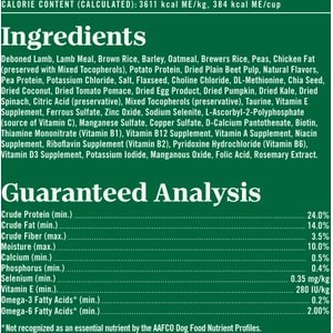 Nutro Natural Choice Adult Small Bites Recipe Lamb & Brown Rice Dry Dog Food, 30-lb bag