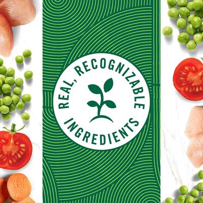 Show full view: Nutro Puppy Tender Grain-Free Chicken, Sweet Potato & Pea Recipe Bites in Gravy Wet Dog Food Trays, 3.5-oz, case of 24 slide 6 of 11