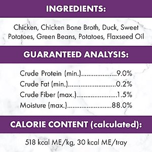 Nutro So Simple Meal Complement Adult Chicken & Duck in Bone Broth Variety Pack Wet Dog Food, 2-oz can, case of 20